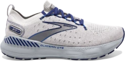 BROOKS Men’s Glycerin Stealthfit GTS 20 (081 - Oyster/Alloy/Blue Depths)
