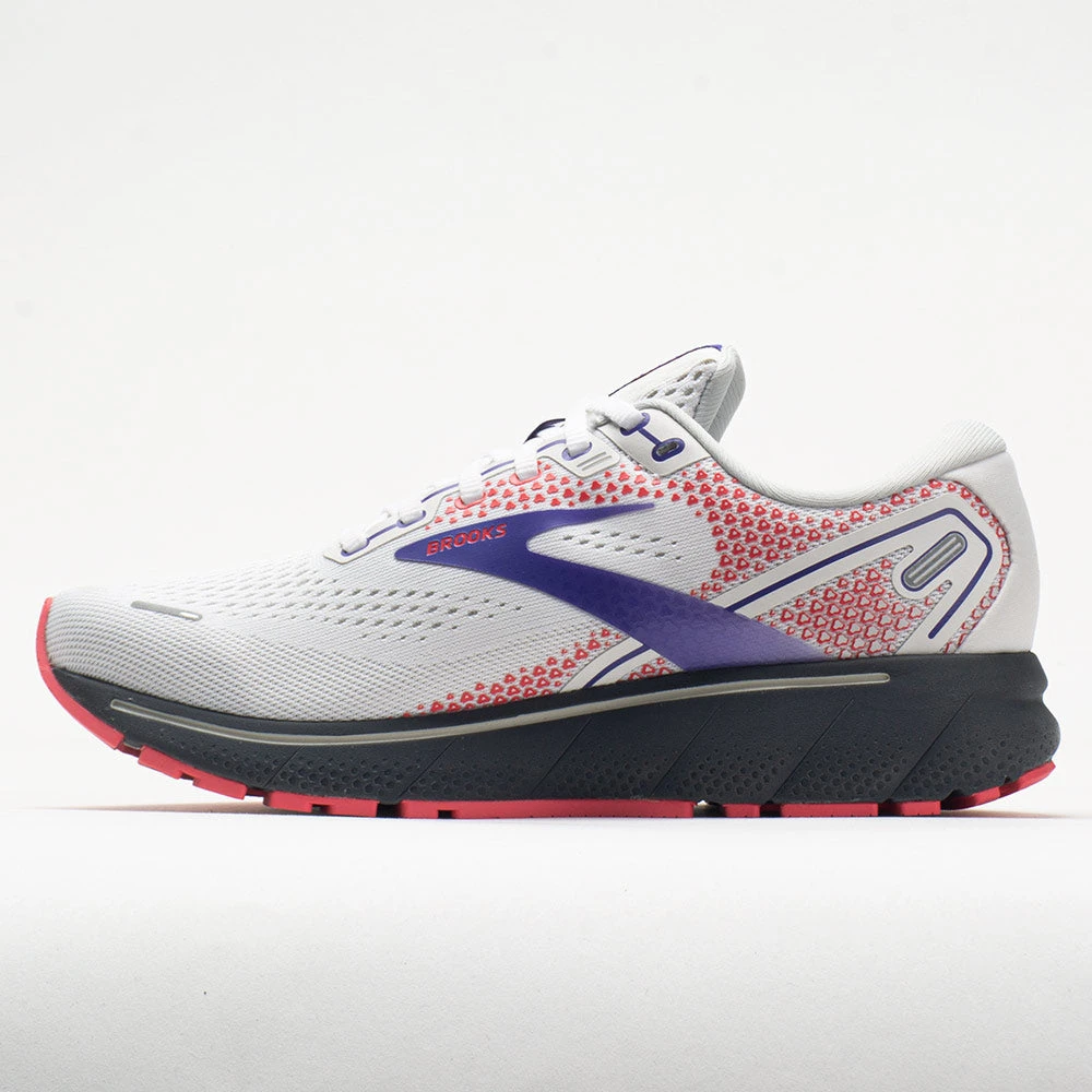 Brooks Ghost 14 Women's White/Purple/Coral