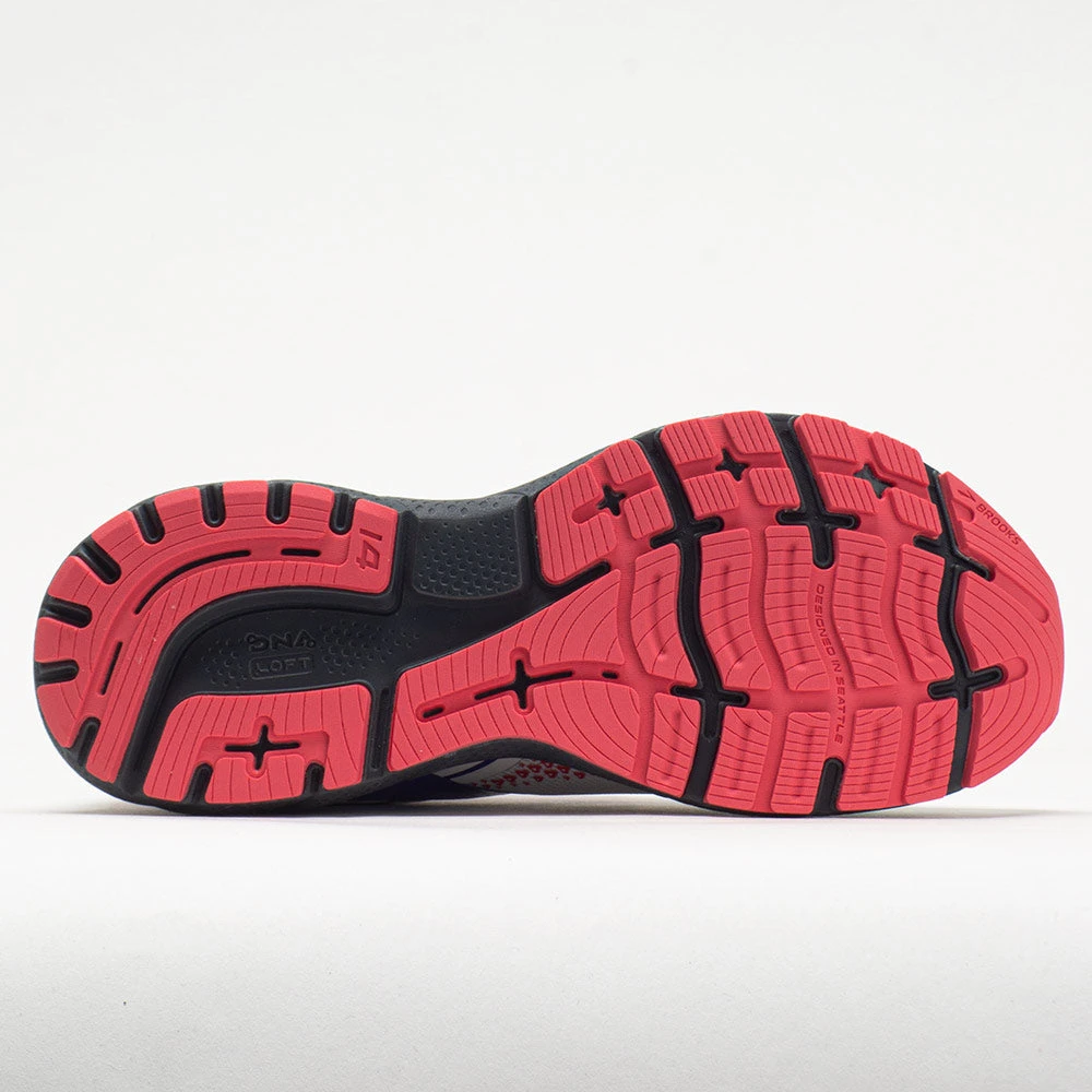 Brooks Ghost 14 Women's White/Purple/Coral