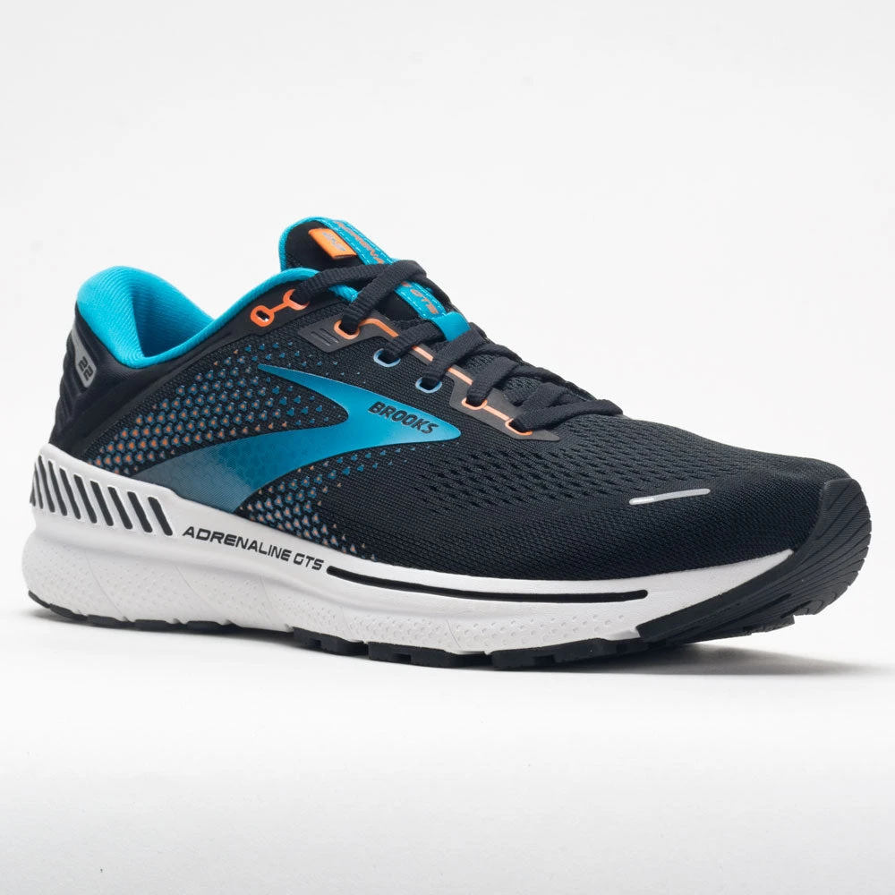 Brooks Adrenaline GTS 22 Men's Black/Blue/Orange