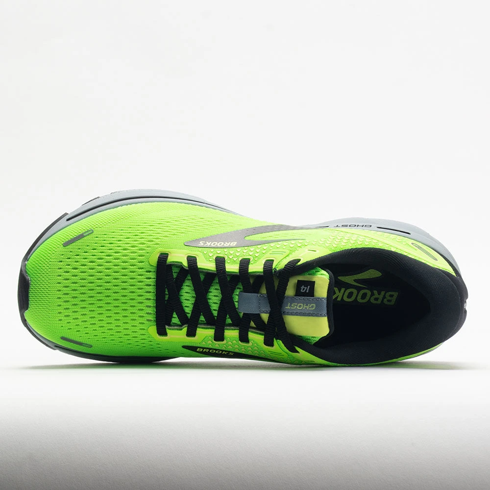 Brooks Ghost 14 Men's Green Gecko/Blue/Black
