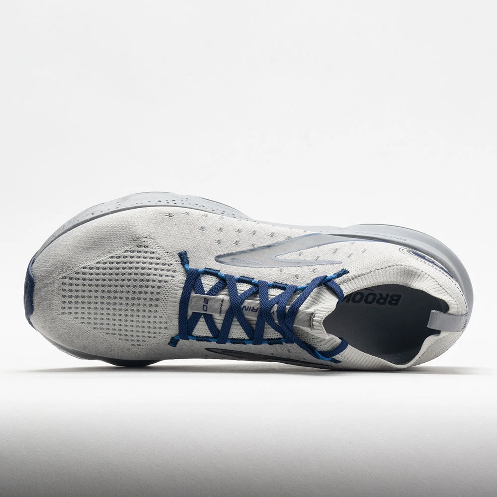 Brooks Glycerin StealthFit 20 Men's Oyster/Alloy/Blue Depths