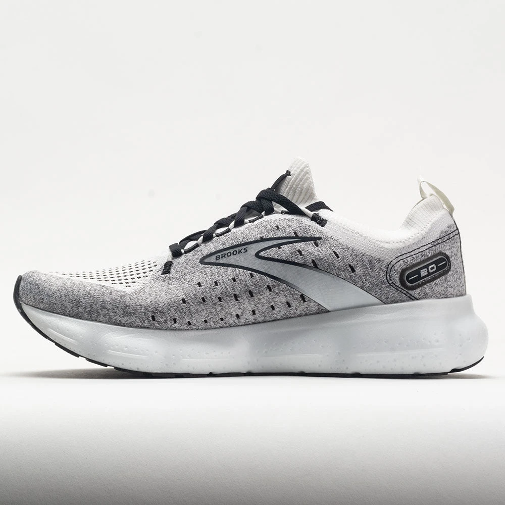 Brooks Glycerin Stealthfit 20 Men's White/Grey/Black