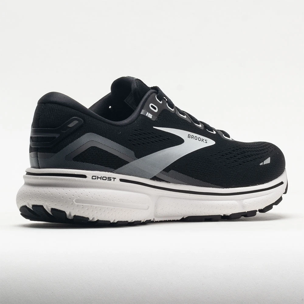 Brooks Ghost 15 Men's Black/Blackened Pearl/White