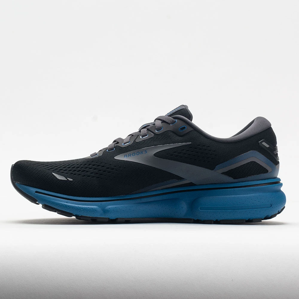 Brooks Ghost 15 Men's Black/Blackeded Pearl/Blue