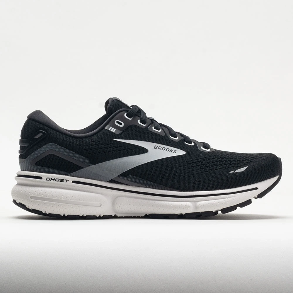 Brooks Ghost 15 Women's Black/Blackened Pearl/White