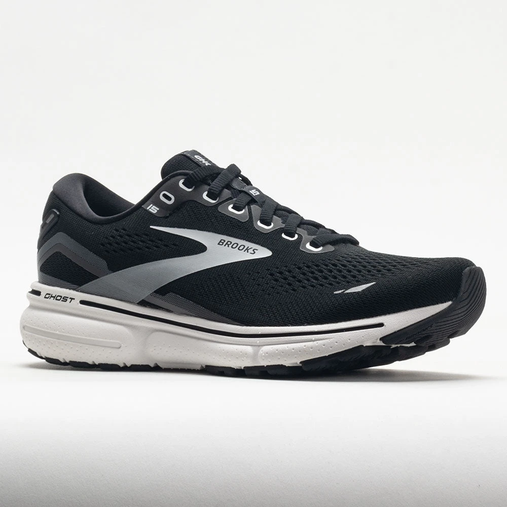 Brooks Ghost 15 Women's Black/Blackened Pearl/White