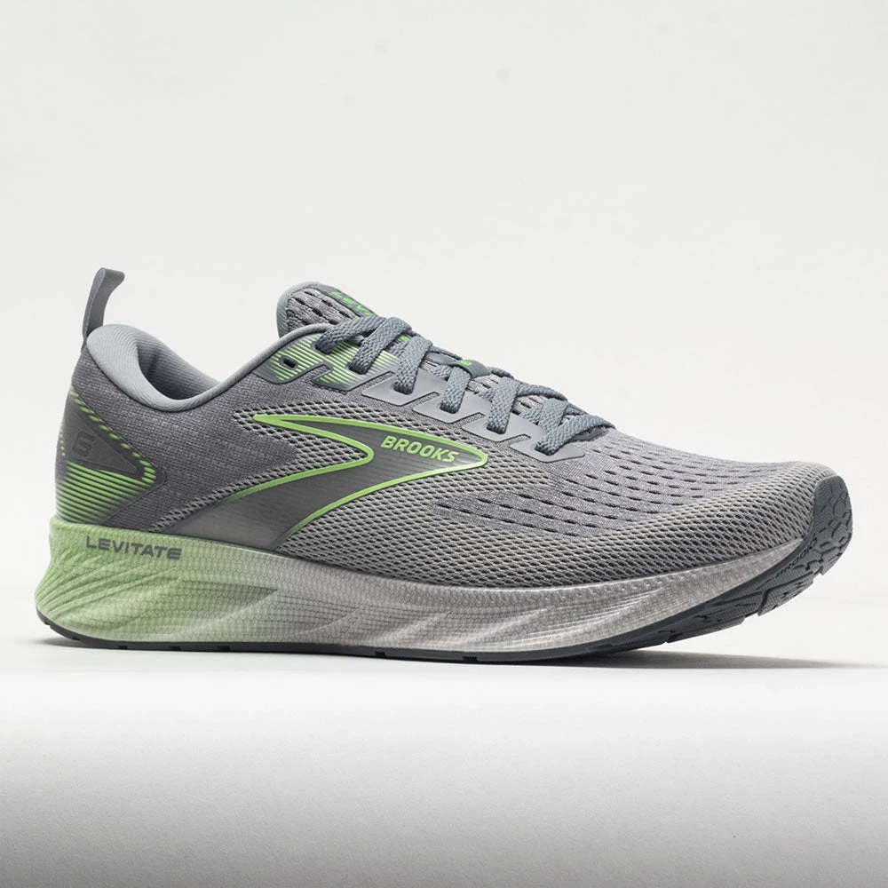 Brooks Levitate 6 Men's Primer Grey/Neon Green