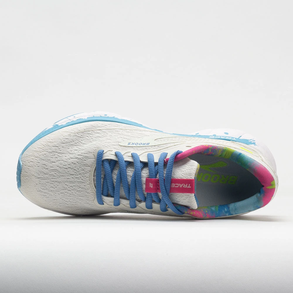 Brooks Trace 2 Women's White/Gray/Alaskan Blue