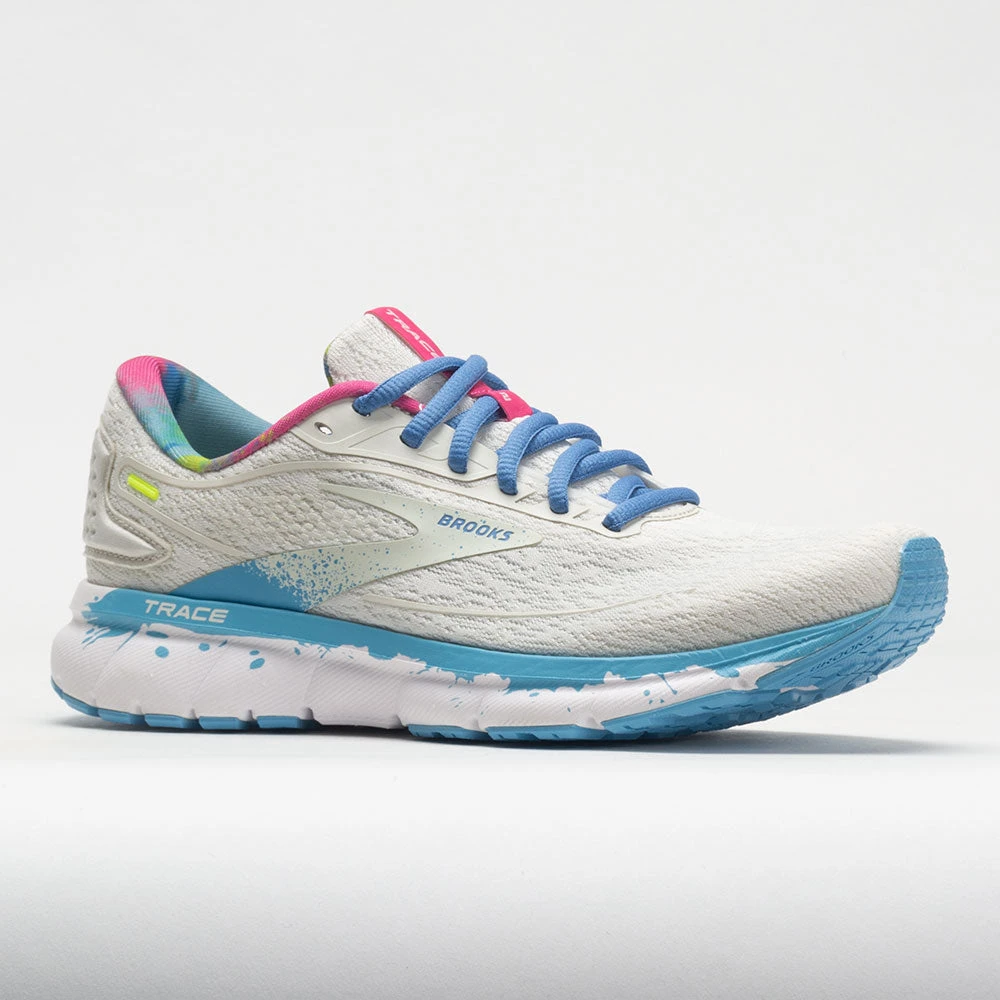 Brooks Trace 2 Women's White/Gray/Alaskan Blue