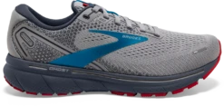 BROOKS Men's Ghost 14 (078 - Grey/Blue/Red)