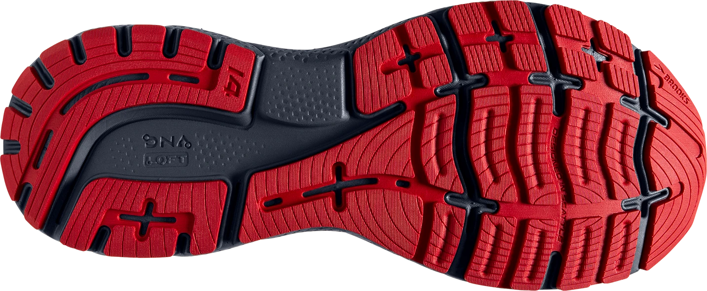 Men's Ghost 14 (078 - Grey/Blue/Red)