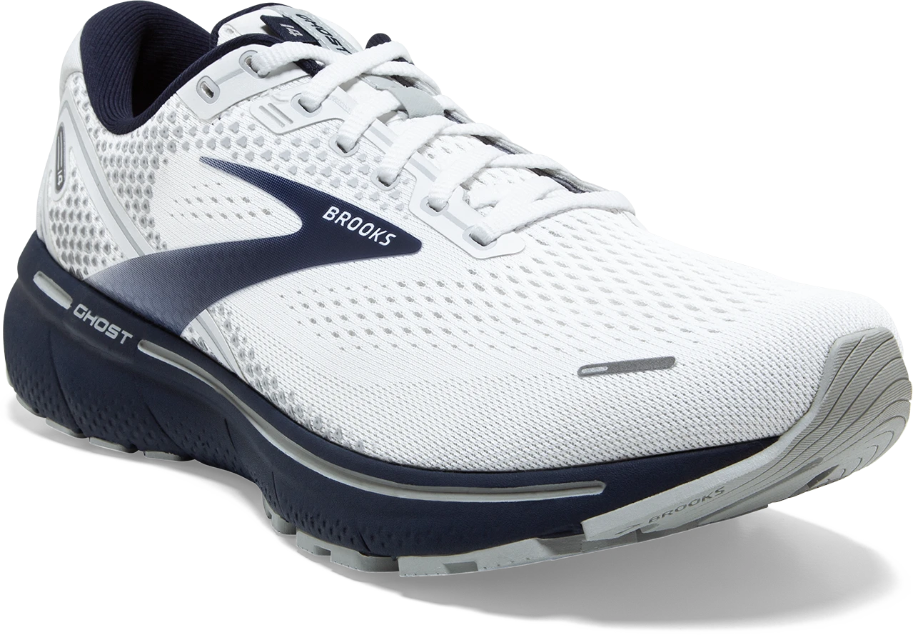Men's Ghost 14 (190 - White/Grey/Navy)