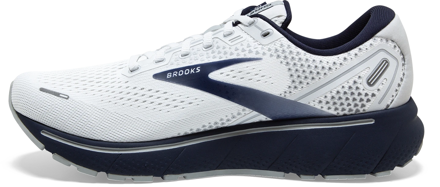Men's Ghost 14 (190 - White/Grey/Navy)