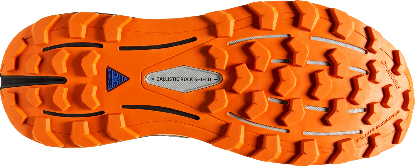 Men's Cascadia 16 (038 - oyster Mushroom/Alloy/Orange)
