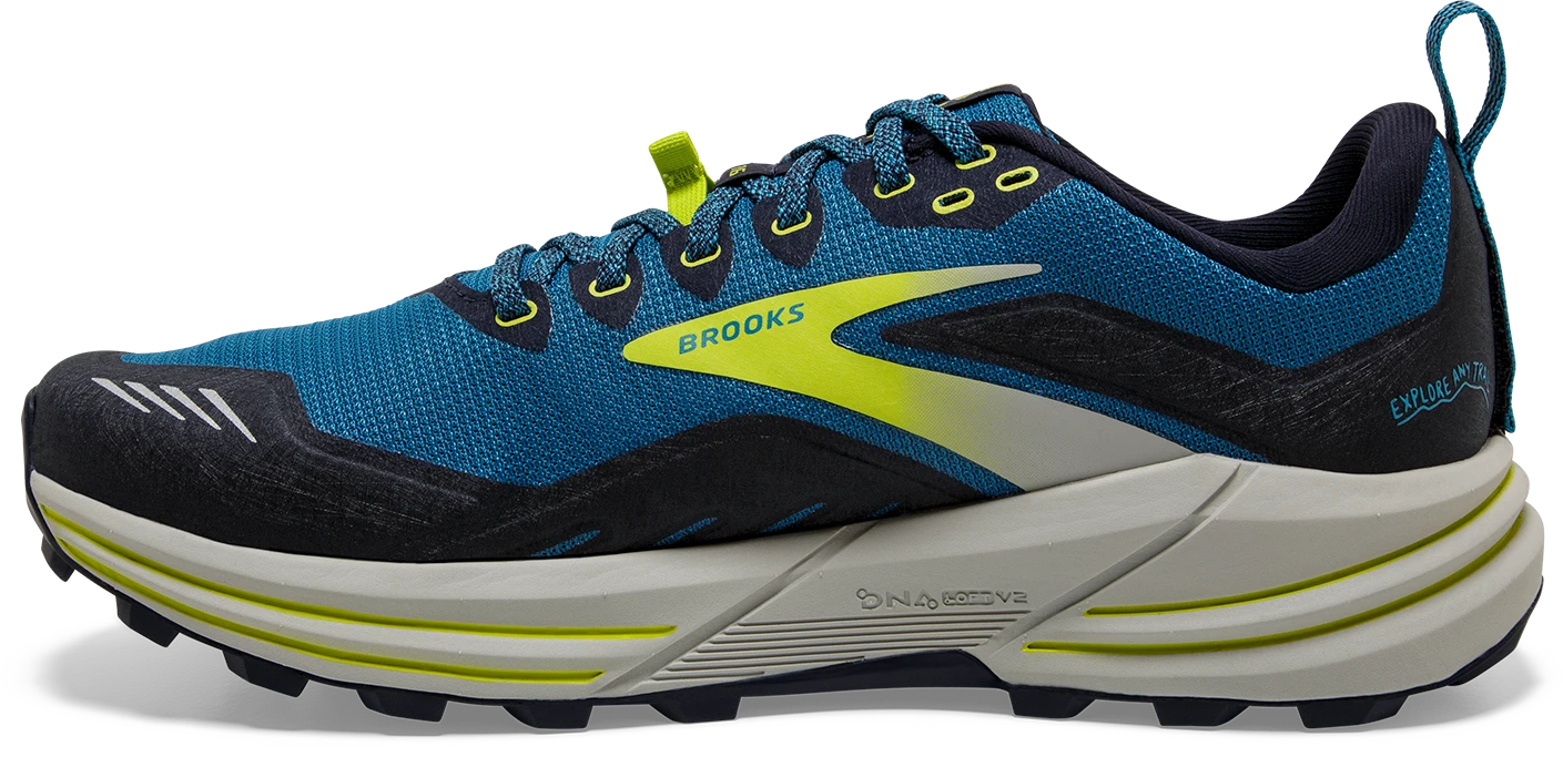 Men's Cascadia 16 (469 - Mykonos Blue/Peacoat/Lime)