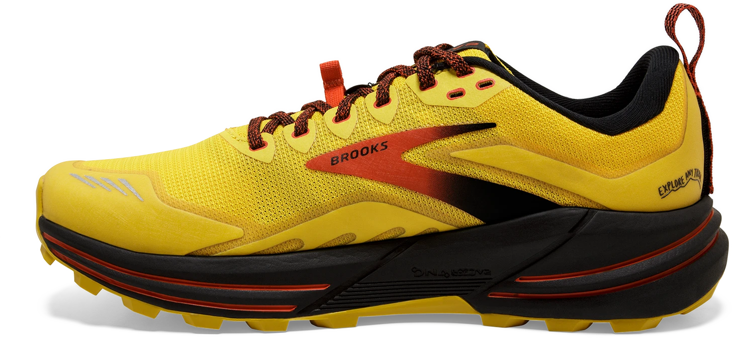 Men's Cascadia 16 (745 - Yellow/Black/Grenadine)