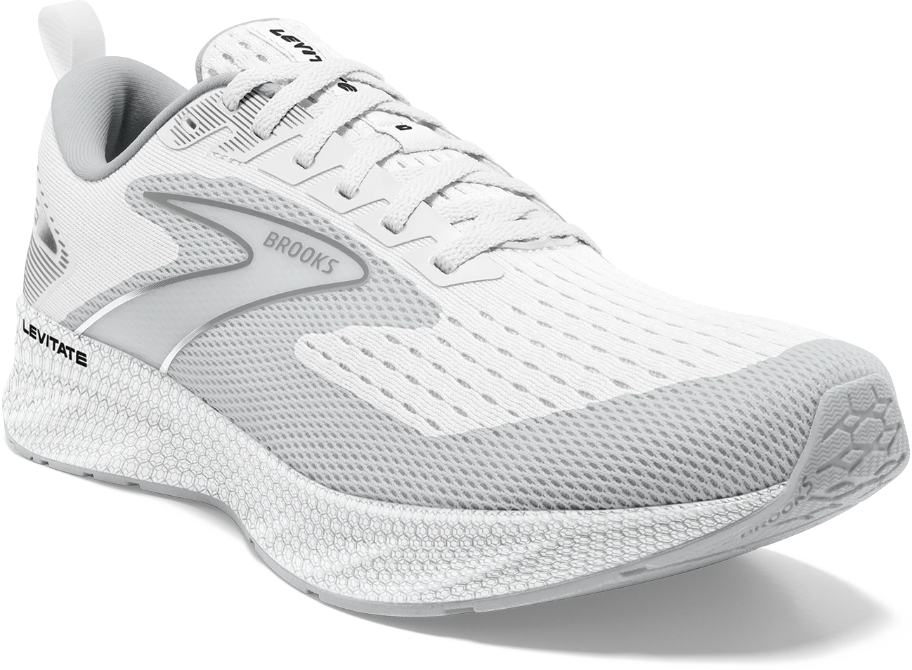 Men's Levitate 6 (126 - Bright White/Oyster Mushroom)