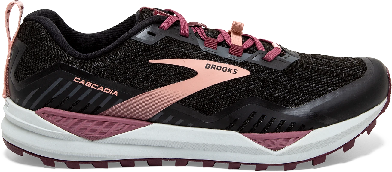 Women's Cascadia 15 (087 - black/ebony/coral cloud)