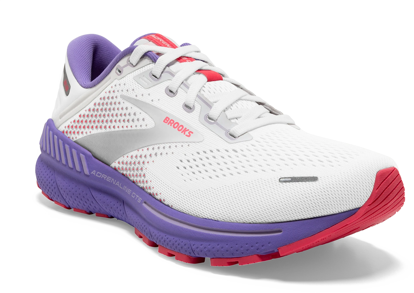 Women's Adrenaline GTS 22 (105 - White/Coral/Purple)