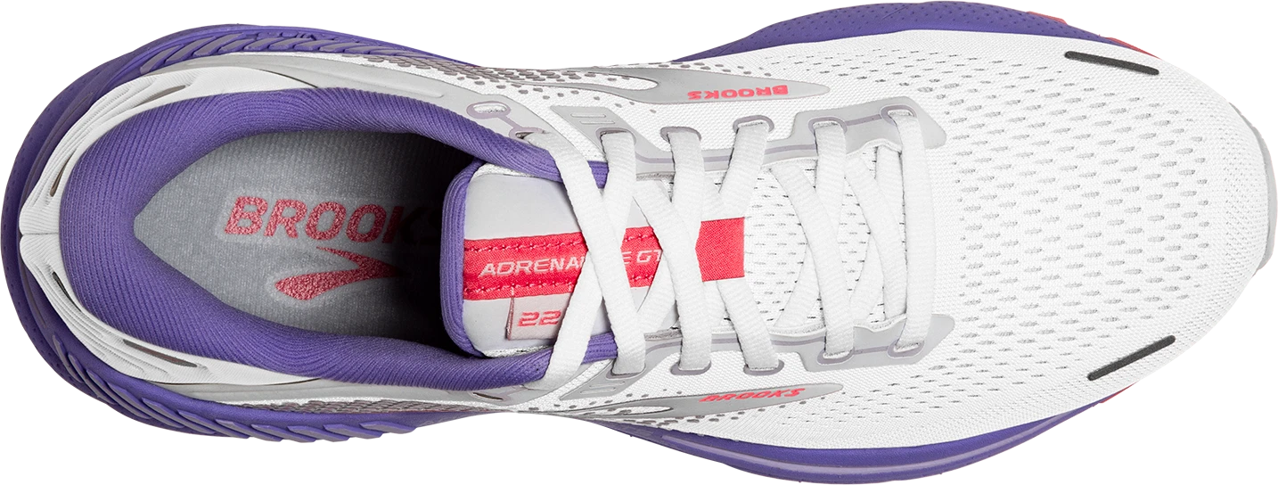 Women's Adrenaline GTS 22 (105 - White/Coral/Purple)