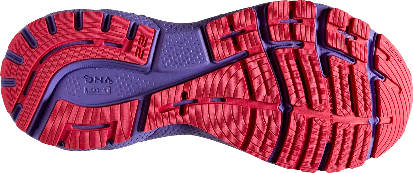 Women's Adrenaline GTS 22 (105 - White/Coral/Purple)