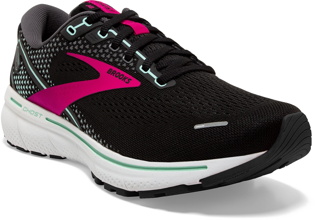 Women's Ghost 14 (013 - Black/Pink/Yucca)