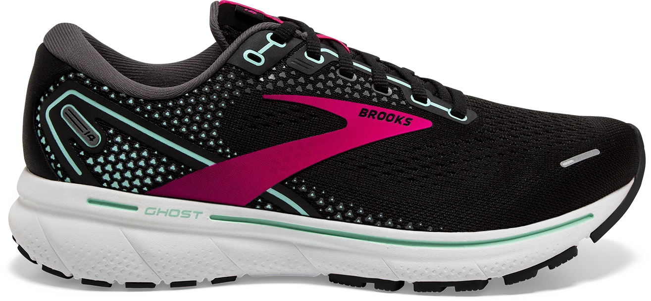 Women's Ghost 14 (013 - Black/Pink/Yucca)