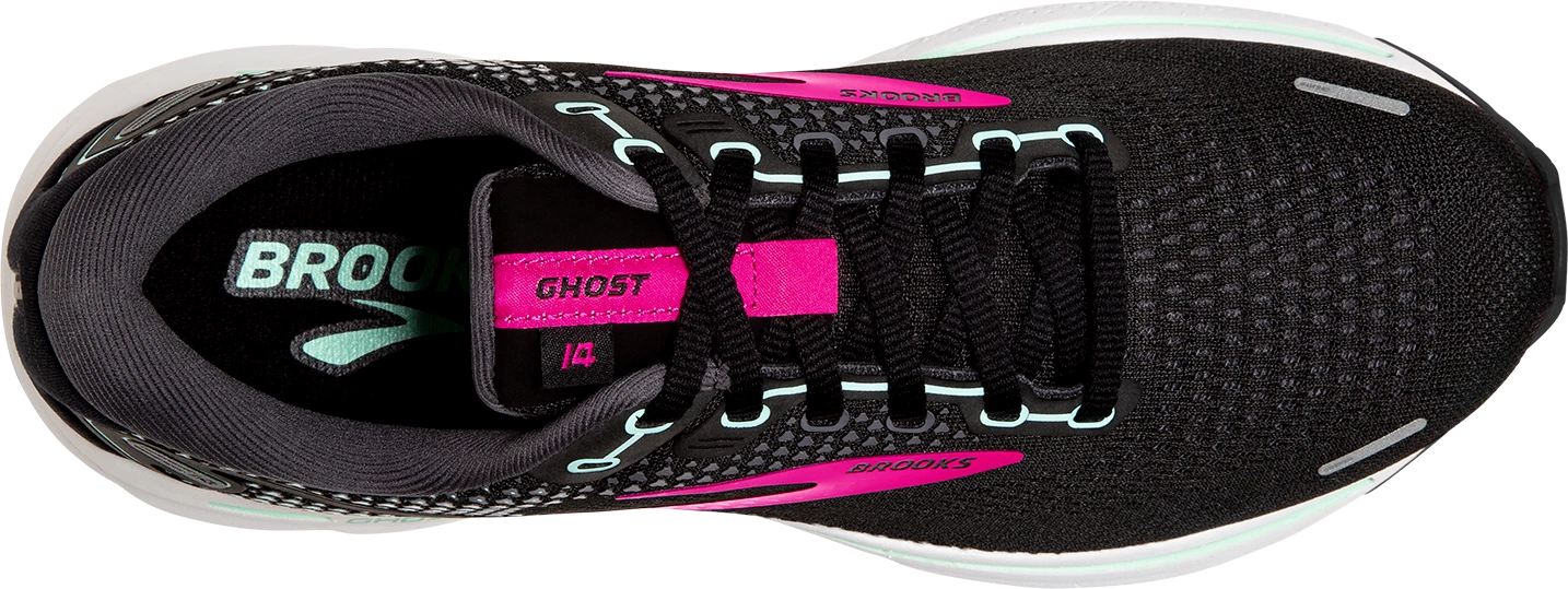 Women's Ghost 14 (013 - Black/Pink/Yucca)