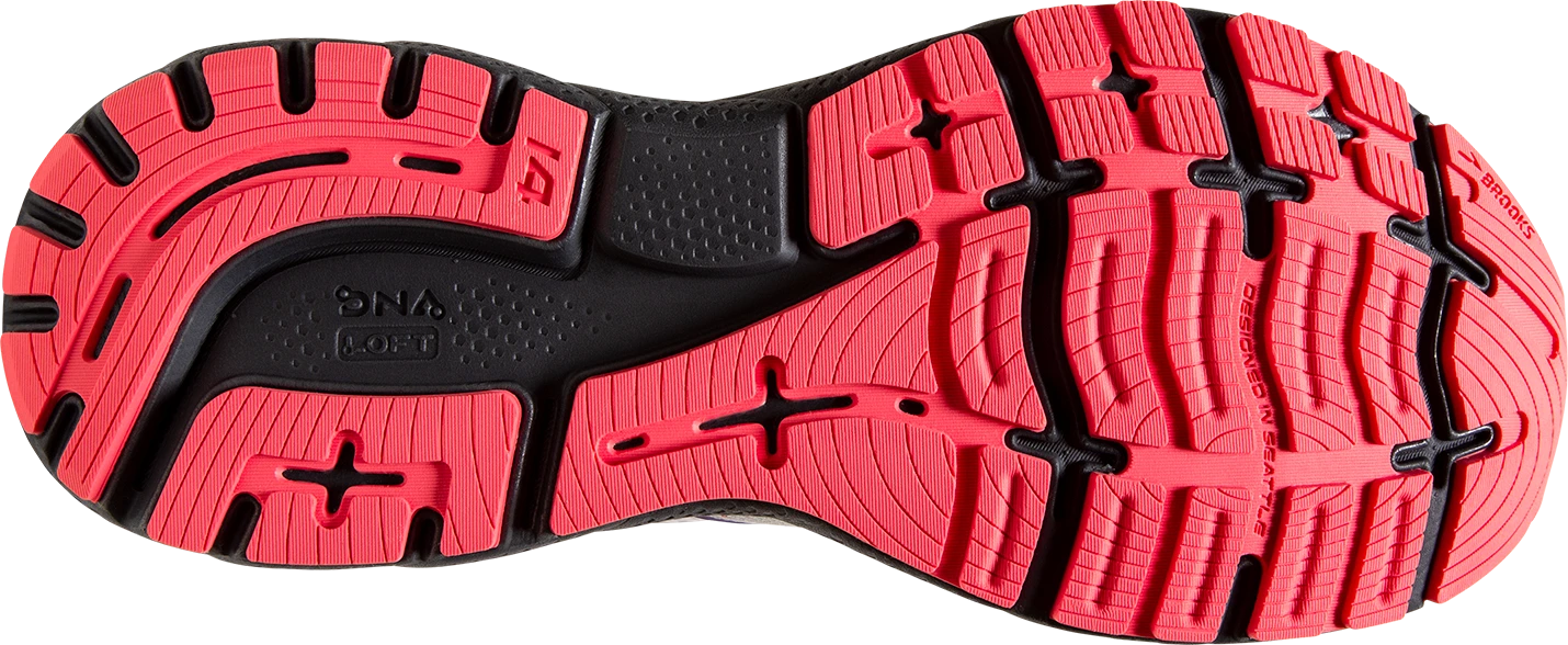 Women's Ghost 14 (192 - White/Purple/Coral)