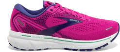BROOKS Women's Ghost 14 (612 - Fuchsia/Yucca/Navy)