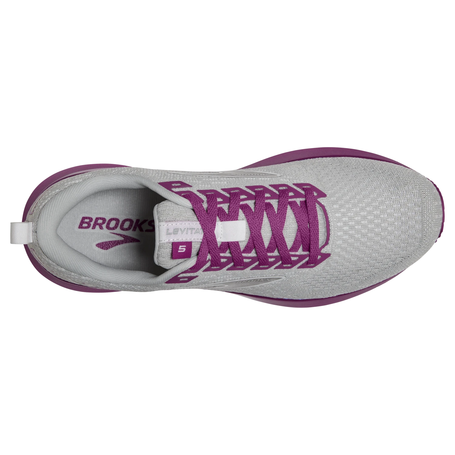 Women's Levitate 5 (003 - Grey/Lavender/Baton Rouge)