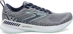 BROOKS Women's Levitate 5 GTS (069 - Grey/Peacoat/Blue Light)
