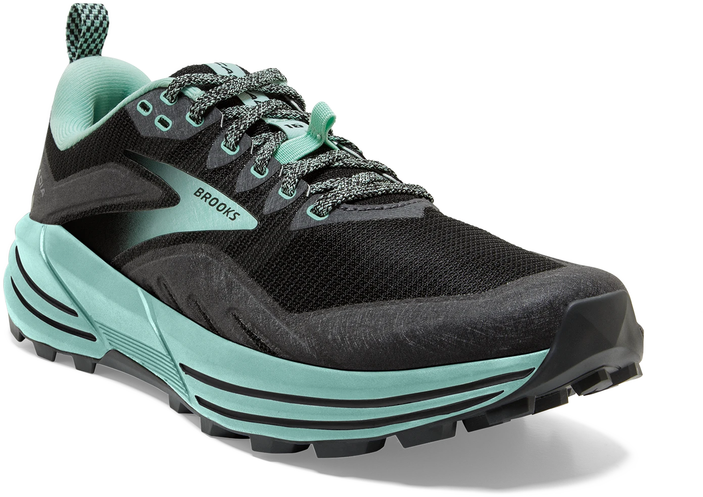 Women's Cascadia 16 (049 - Black/Ebony/Yucca)