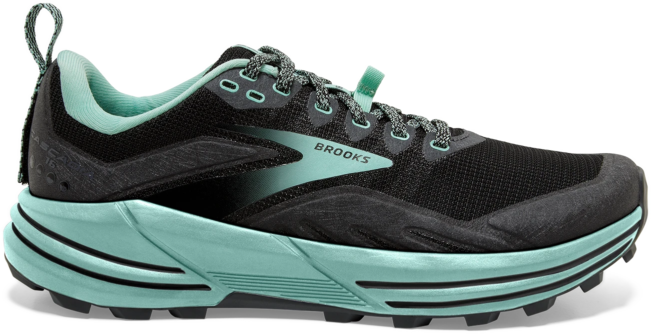 Women's Cascadia 16 (049 - Black/Ebony/Yucca)