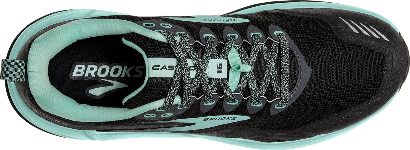 Women's Cascadia 16 (049 - Black/Ebony/Yucca)