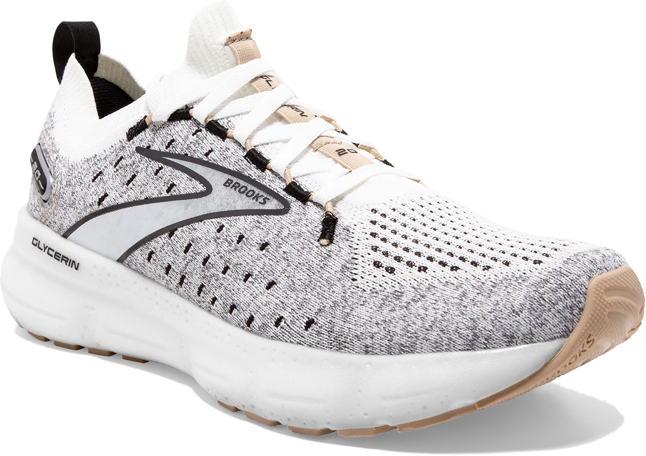 Women's Glycerin 20 Stealthfit (163 - White/Black/Cream)