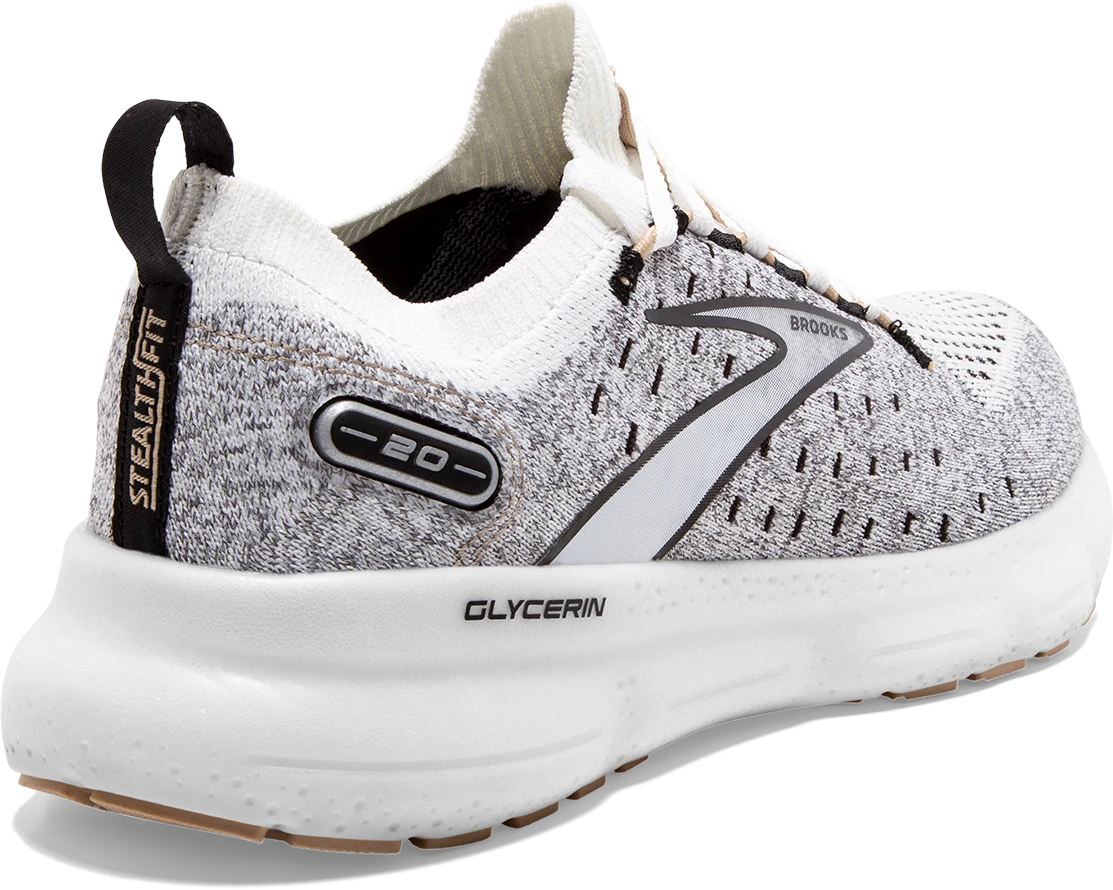 Women's Glycerin 20 Stealthfit (163 - White/Black/Cream)