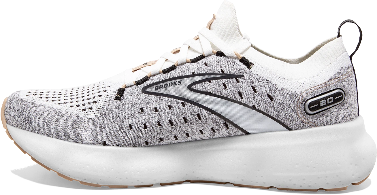 Women's Glycerin 20 Stealthfit (163 - White/Black/Cream)