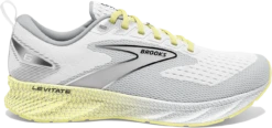 BROOKS Women's Levitate 6 (137 - White/Oyster/Yellow)