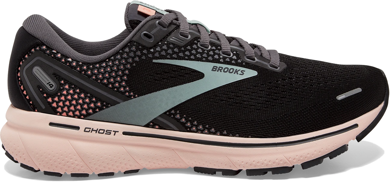 Women's Ghost 14 (026 - Black/Pearl/Peach)