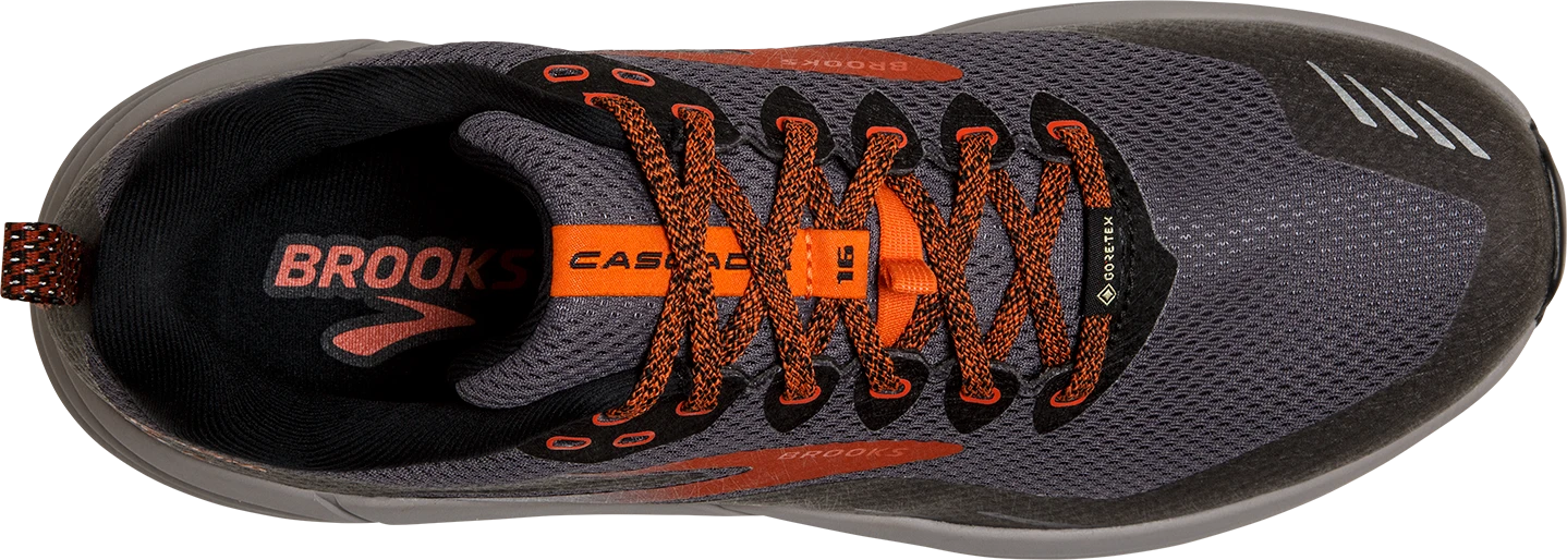 Men's Cascadia 16 GTX (060 - Black/Ebony/Cinnabar)