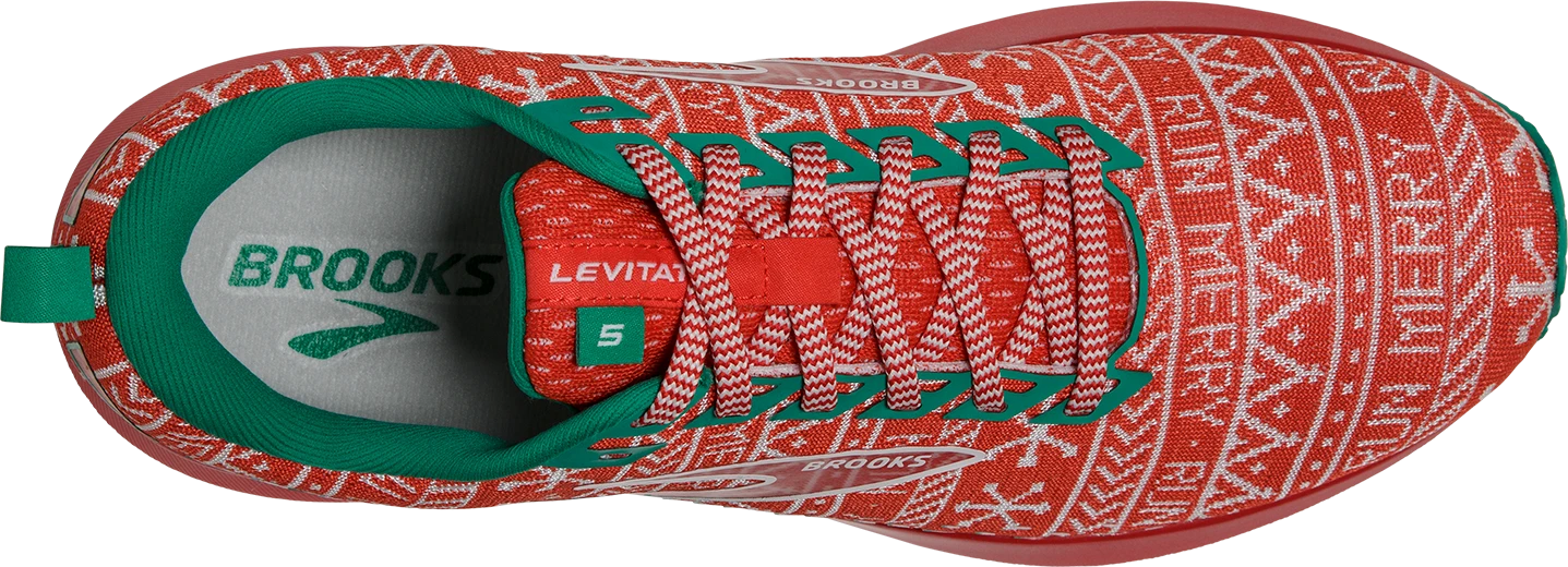 Men’s Levitate 5 “Run Merry” (634 - Red/White/Green)