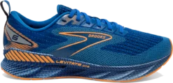 BROOKS Men's Levitate GTS 6 (405 - Classic Blue/Orange)