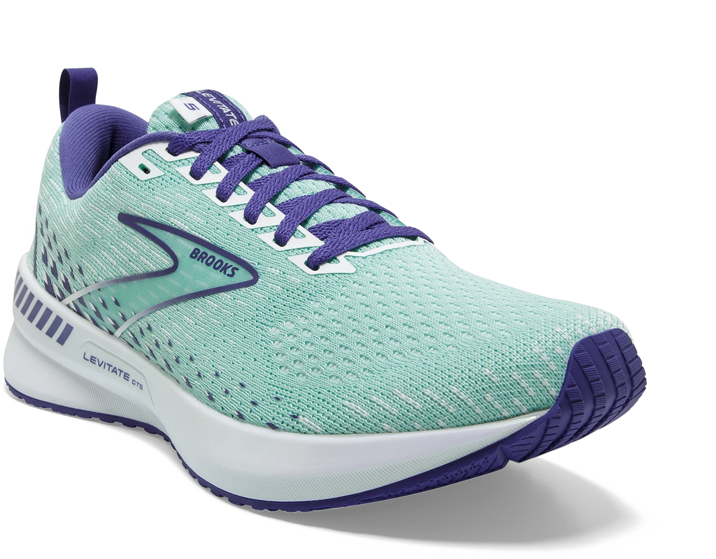 Women's Levitate 5 GTS (382 - Yucca/Navy Blue/White)