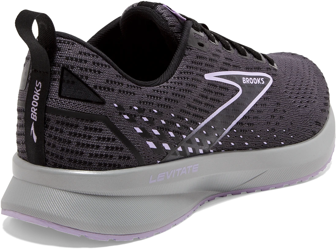 Women's Levitate 5 (080 - Ebony/Black/Lilac)