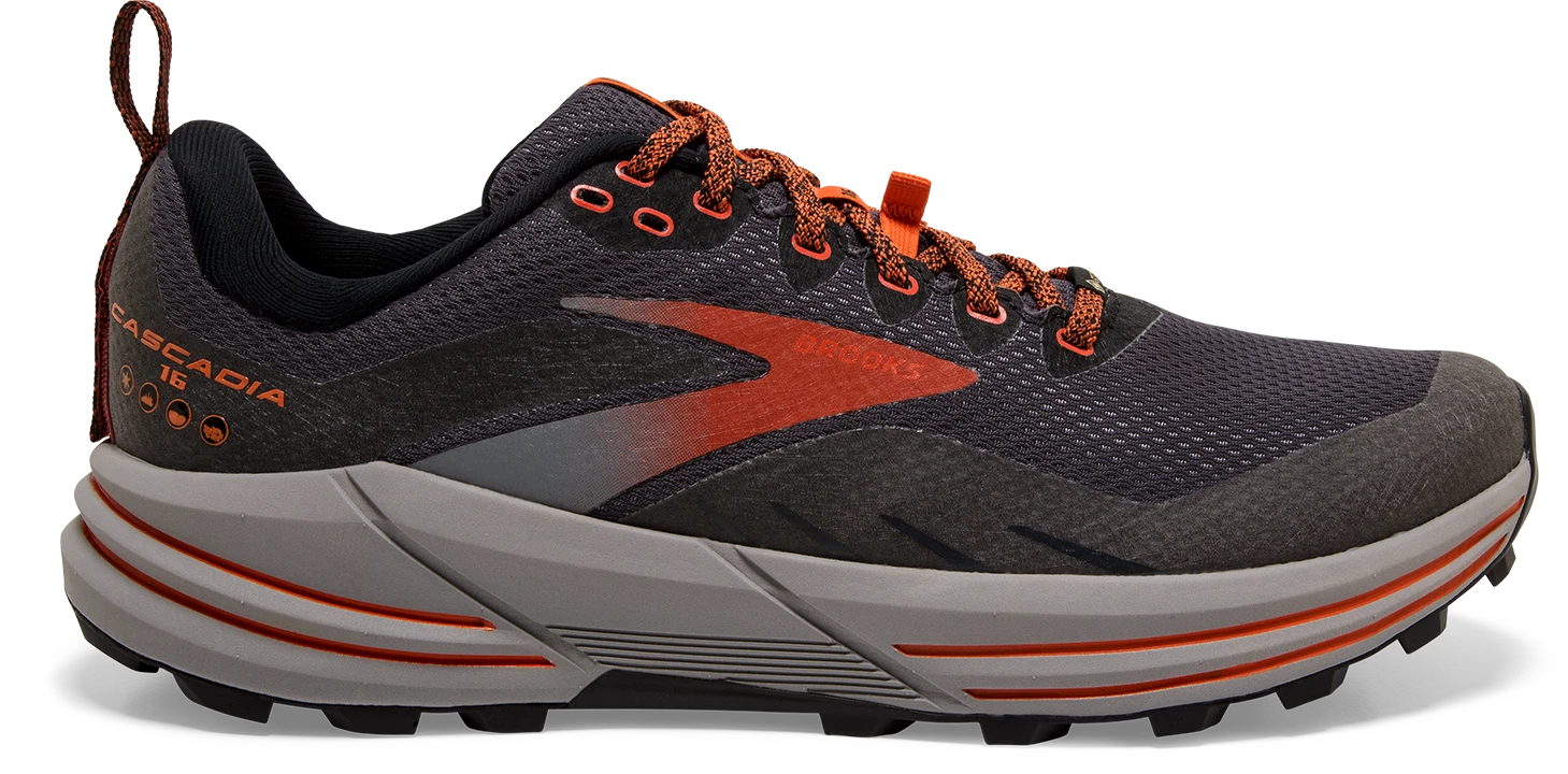 Men's Cascadia 16 GTX (060 - Black/Ebony/Cinnabar)