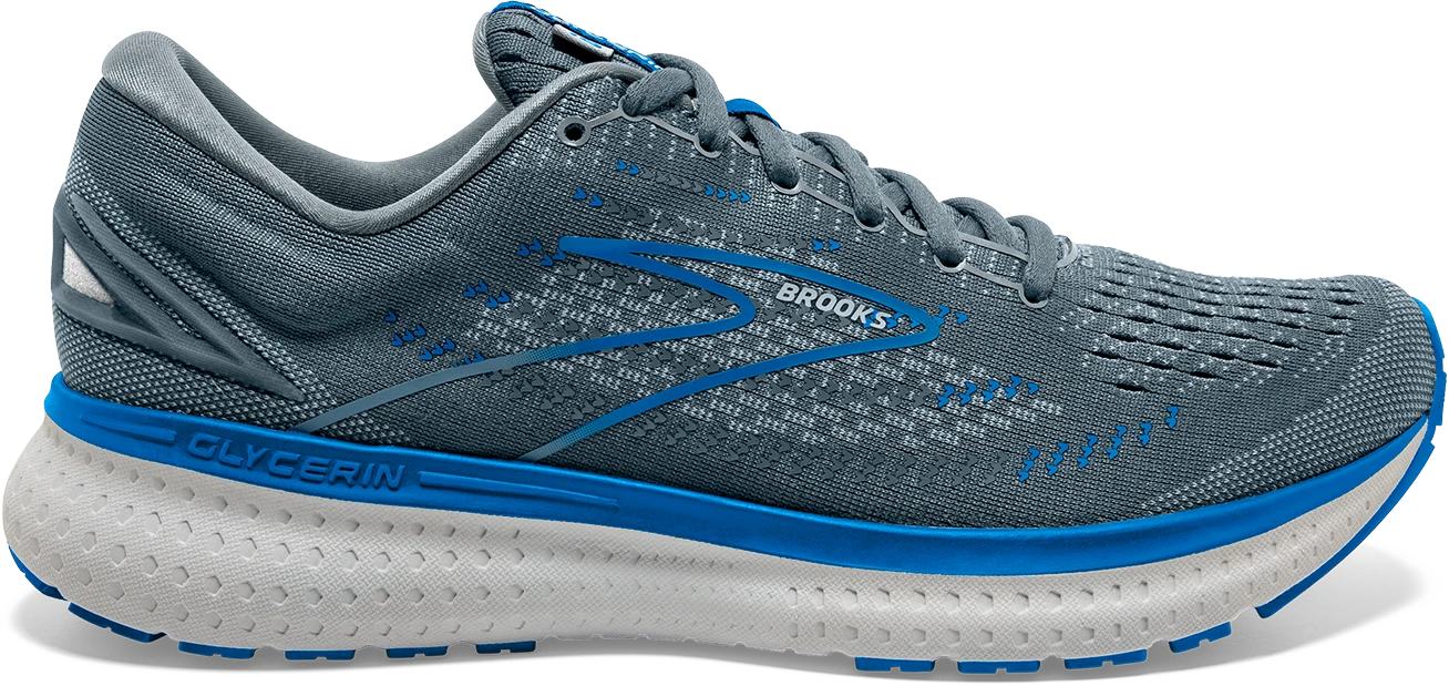 Men’s Glycerin 19 (095 - Quarry/Grey/Dark Blue)