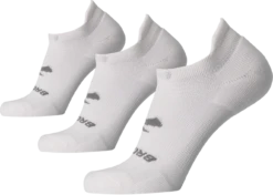 BROOKS Run-In No Show Sock 3-Pack(100 - White)