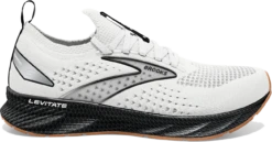 BROOKS Men's Levitate Stealthfit 6 (121 - White/Black)